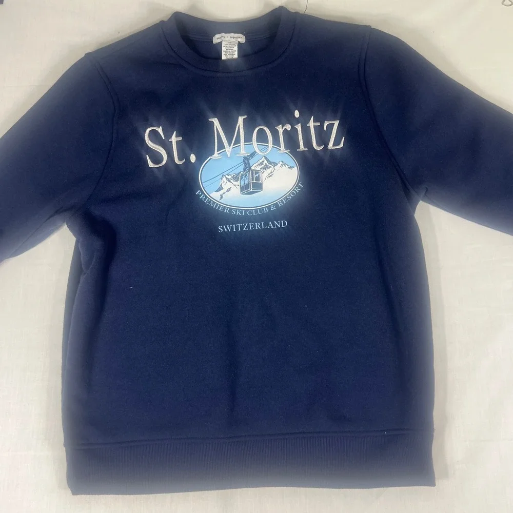 Better Together St. Moritz Switzerland Ski Club Sweatshirt and Joggers Set XS